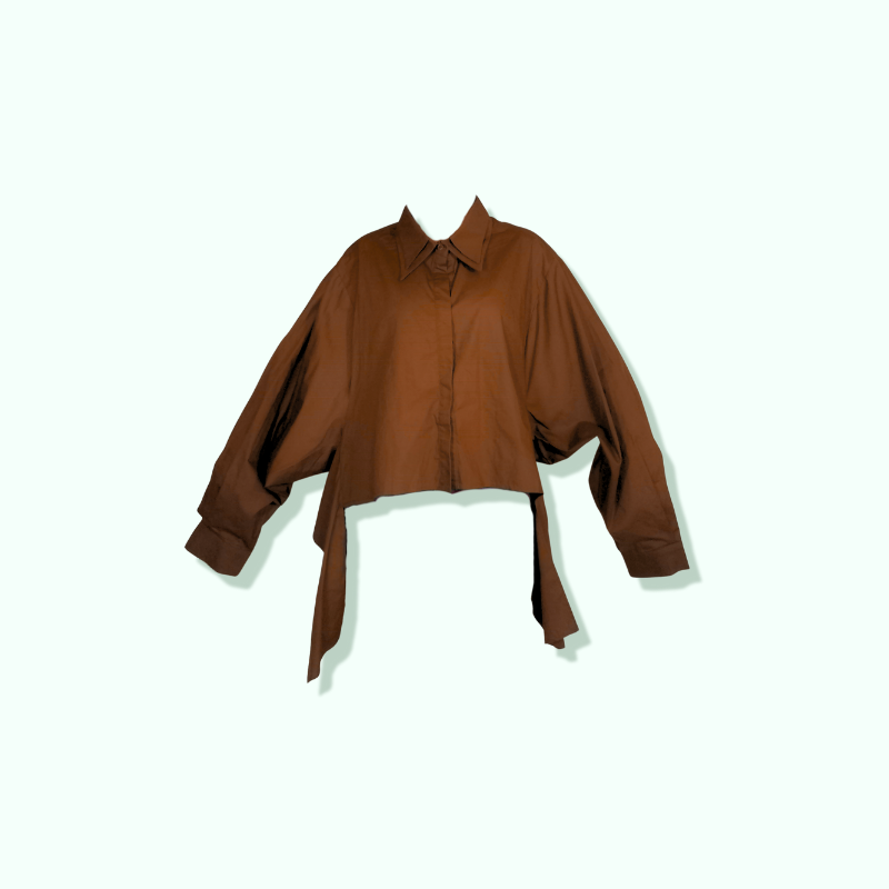 CAMICIA SAN NODATA - MARRONE