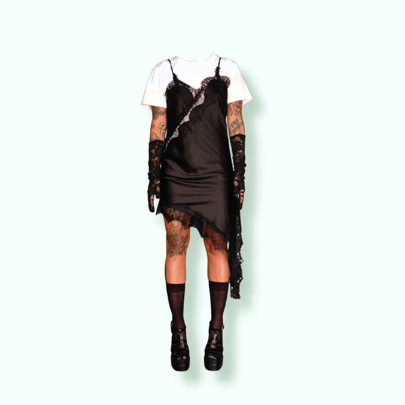 VESTITO SANTA BARBARELLA - NERO