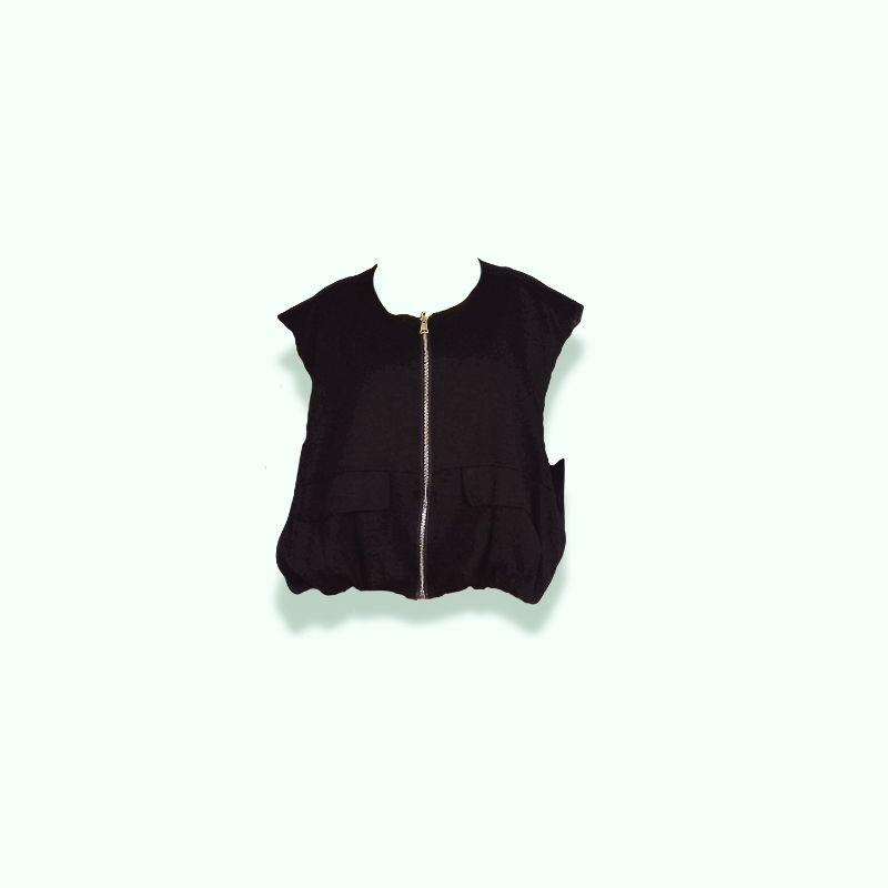 GILET SAN MARTINO - NERO