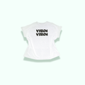 T-SHIRT SANTA VISIONE - BIANCO