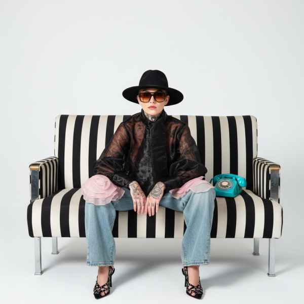 CAMICIA SANTA GEORGETTE